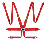 Cinturon de Seguridad OMP 6 Puntas 3+2" Homologado FIA