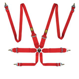 Cinturon de Seguridad OMP 6 Puntas 3+2" Homologado FIA