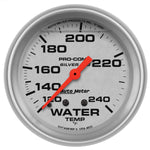 Autometer 4632 Temperatura de Agua 120-240F Silver
