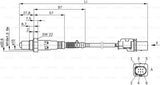 Sonda lambda 4.9 Bosch 0 258 017 025