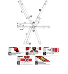 Cinturon de Seguridad OMP 6 Puntas Homologado FIA