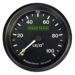 Reloj Presion de Combustible Racetech